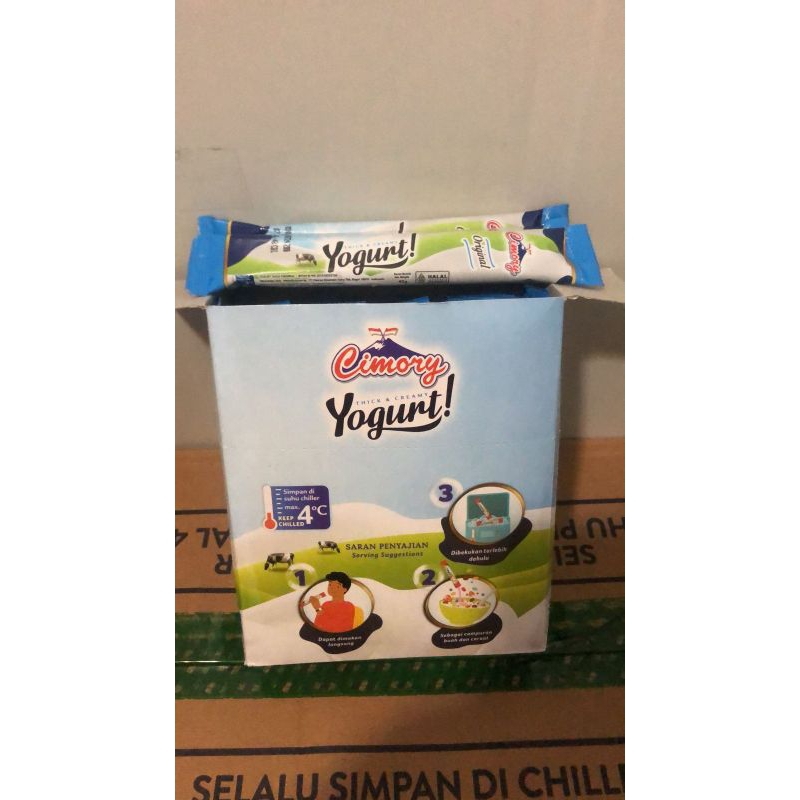 

Baru.. Cimory yogurt stik rasa original 25pcs