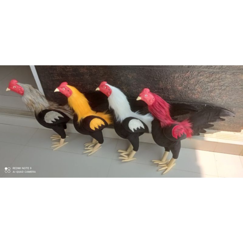 Boneka ayam Premium sintetis untuk melatih ayam jago