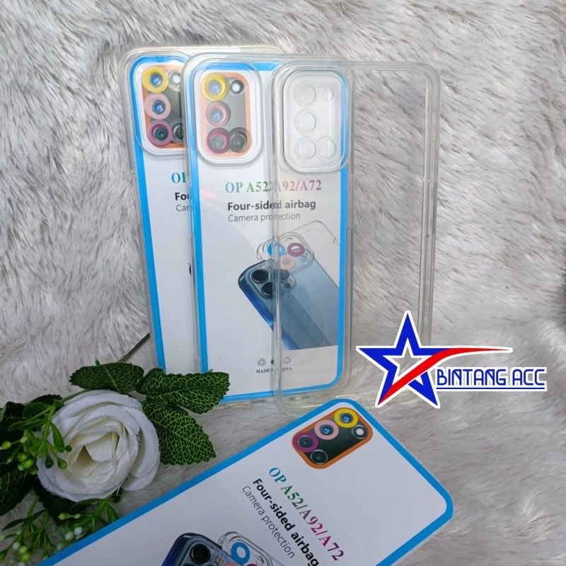 Silikon Casing Bening Oppo A52 A92 Case