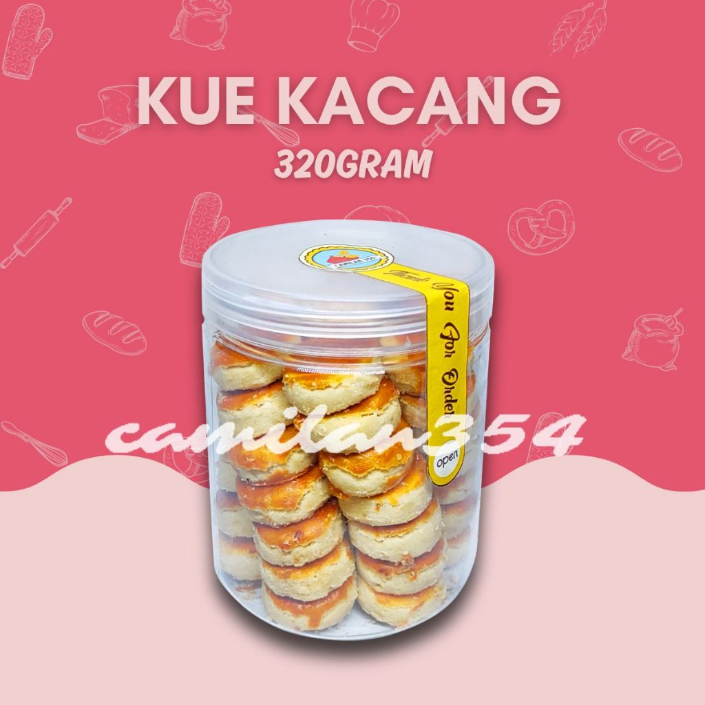 

[TOPLES] Kue Kacang By Aulia Royana - 320gr / Roti Kacang Premium Manis Gurih Renyah