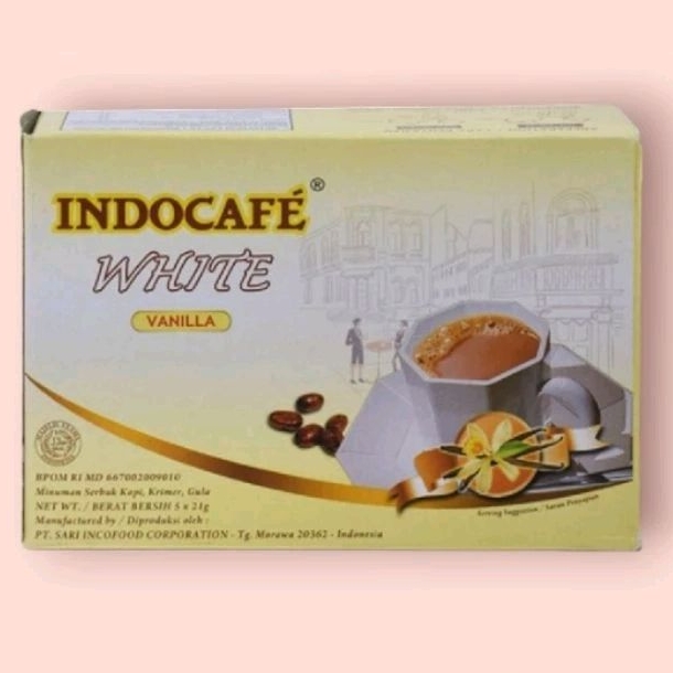 INDOCAFE WHITE VANILLA