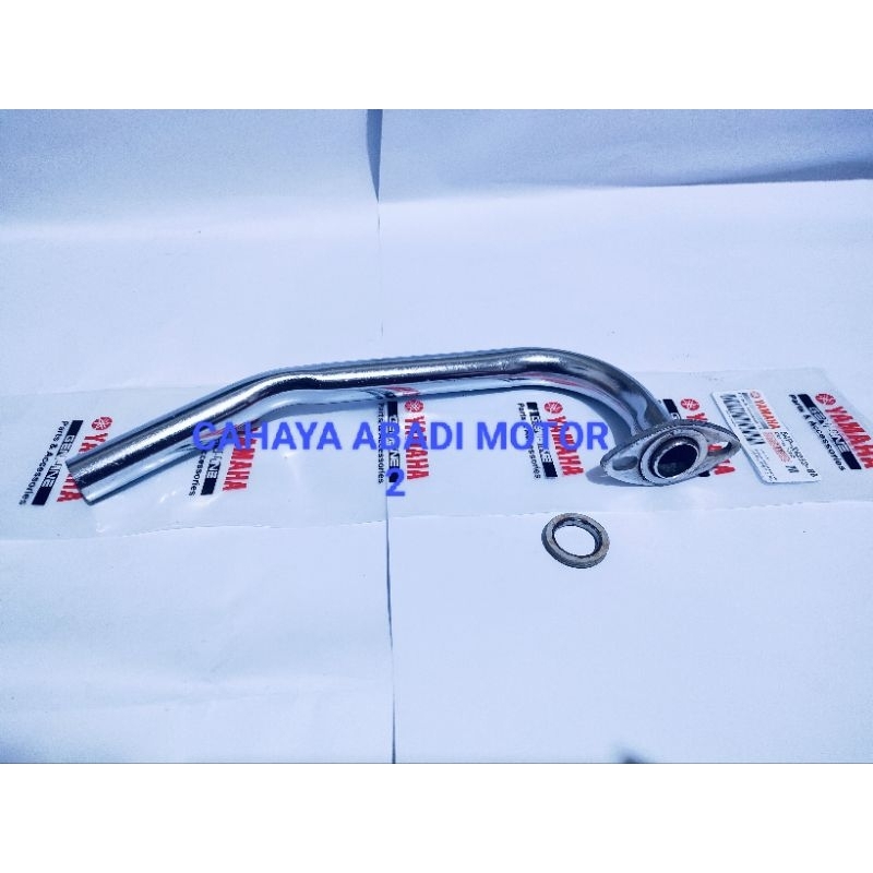 LEHERAN LEHER PIPA KNALPOT KENALPOT+PAKING MIO M3 MIO SOUL GT 125 FINO FI 125 MIO S BEST PRODUK KUAL
