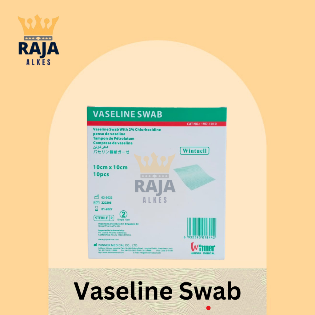 Per Box Vaseline Swab 10cm x 10 cm Seperti Lomatuell Sofratulle Supratul Sufratul Sufratulle 1 Pac i
