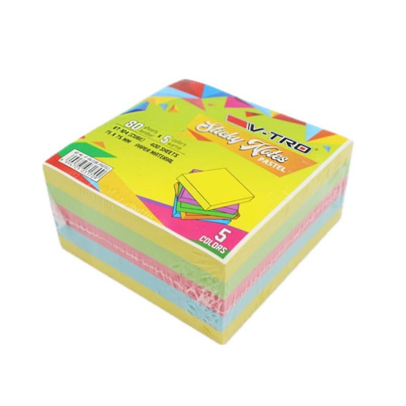 

Sticky Notes Memo Stick Kertas Warna Pastel (VT-104)