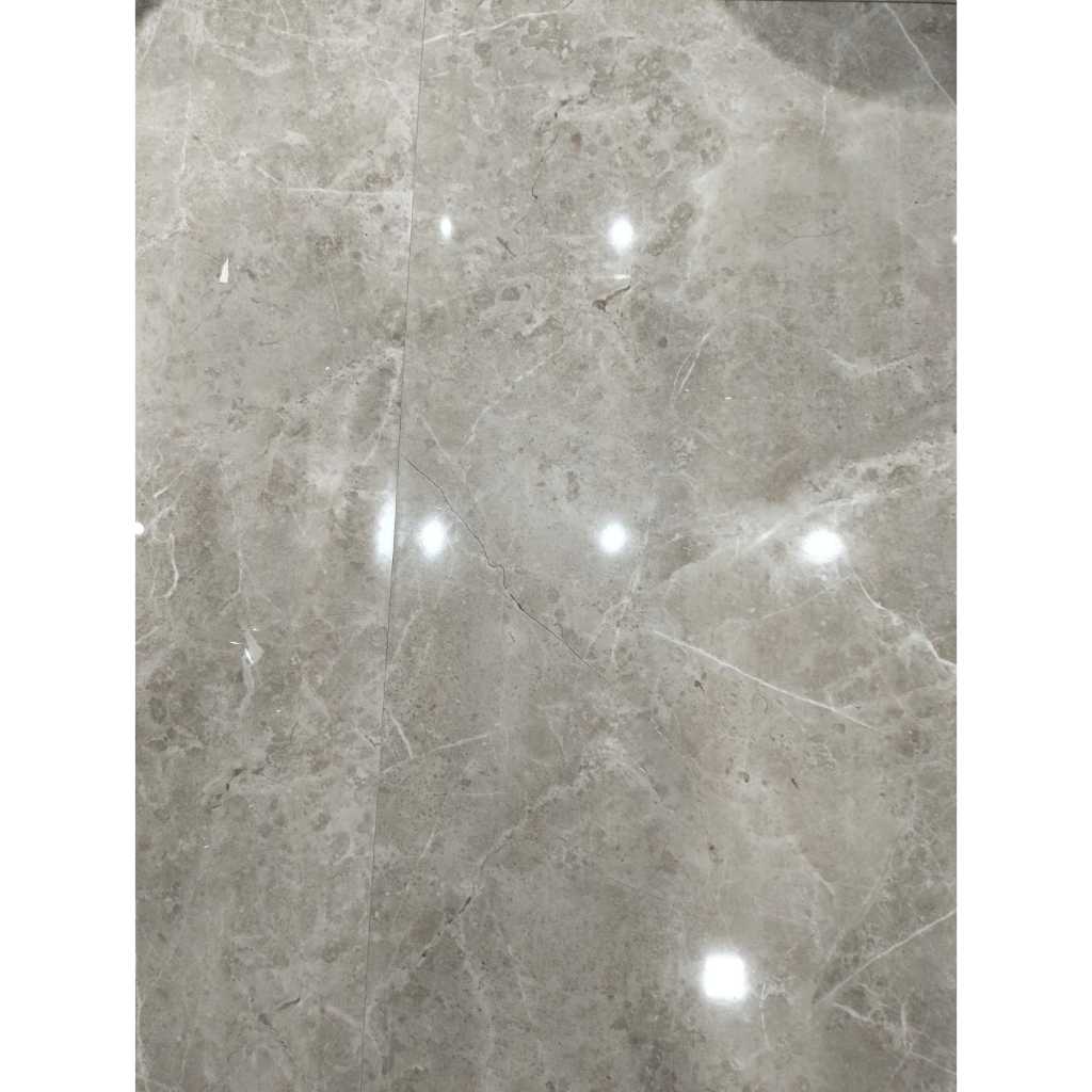 Granit Garuda Tile Ovorio lGrey 60x120 Abu Muda Glosy Grade A Untuk Lantai dan Dinding