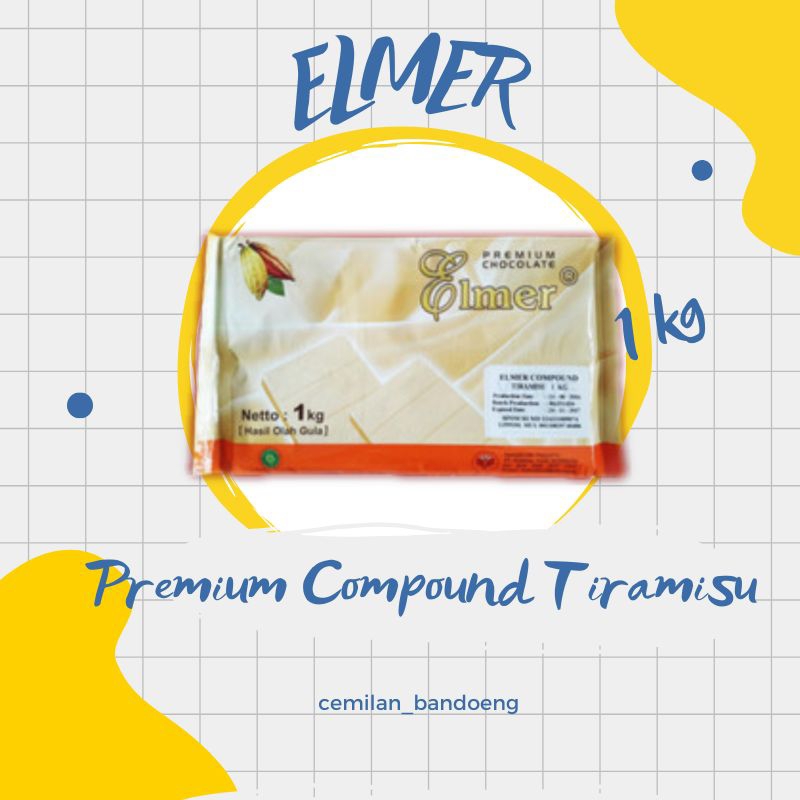 

ELMER PREMIUM COMPOUND RASA TIRAMISU KEMASAN 1 KG