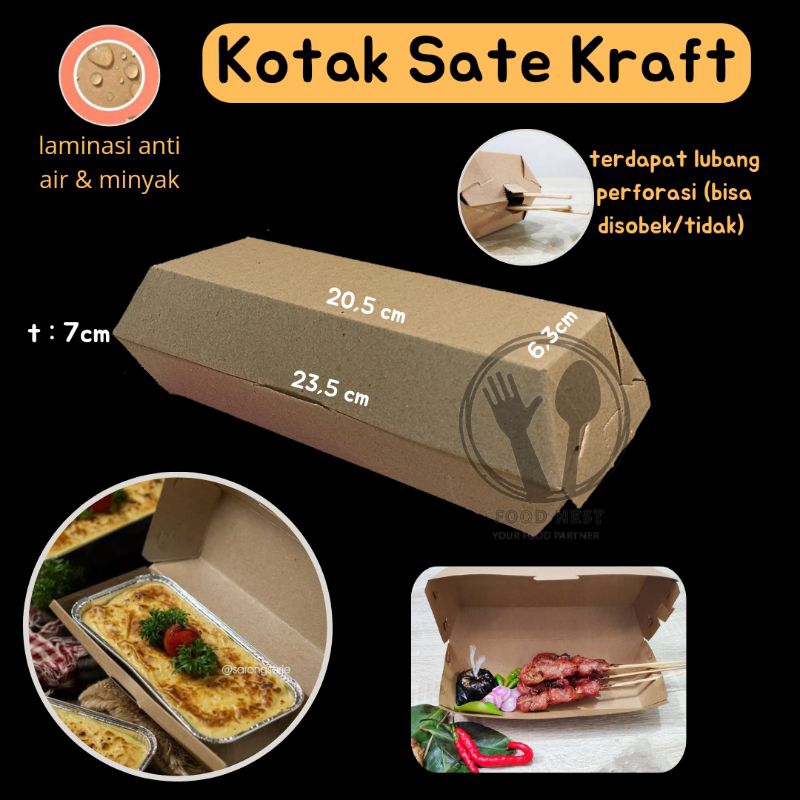 long box / corndog box / hotang box / hotdog box / kemasan makanan packaging makanan / sosis box