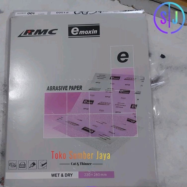 Amplas Ungu / Pink RMC WP39 Mirip Nikken Grit 1000, 1500, 2000