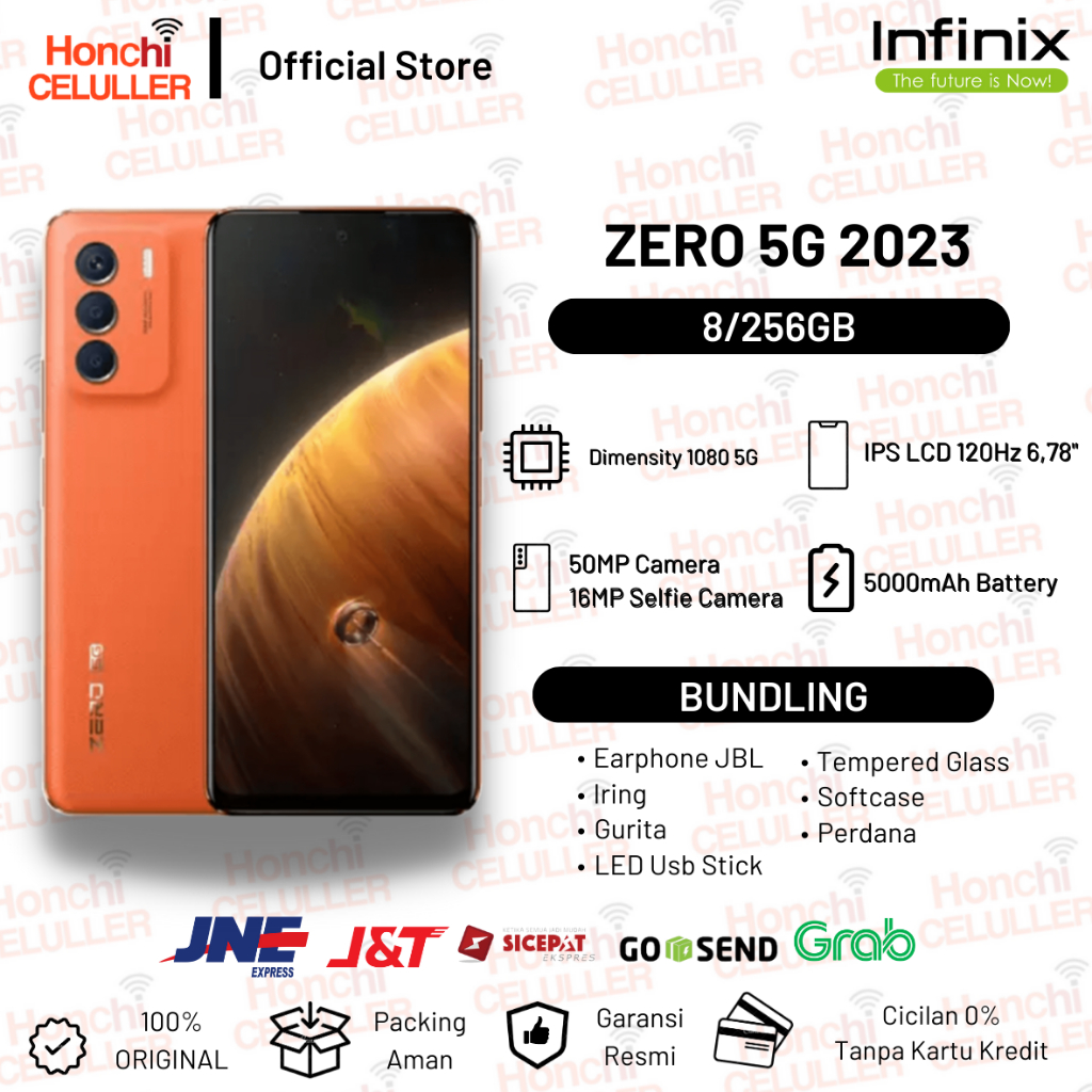 Infinix Zero 5G 2023 8/256GB Garansi Resmi Infinix Indonesia