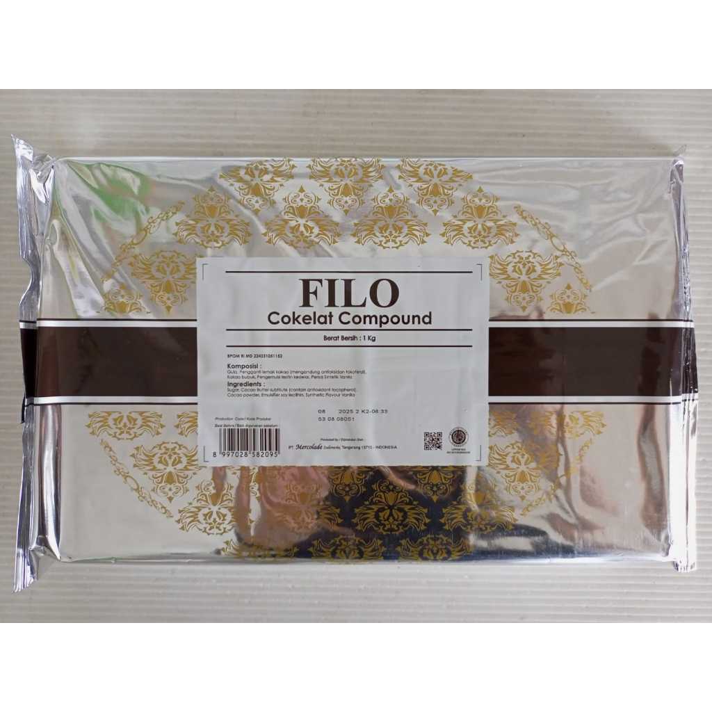 

Filo Cokelat Compound 1 Kg (1250)
