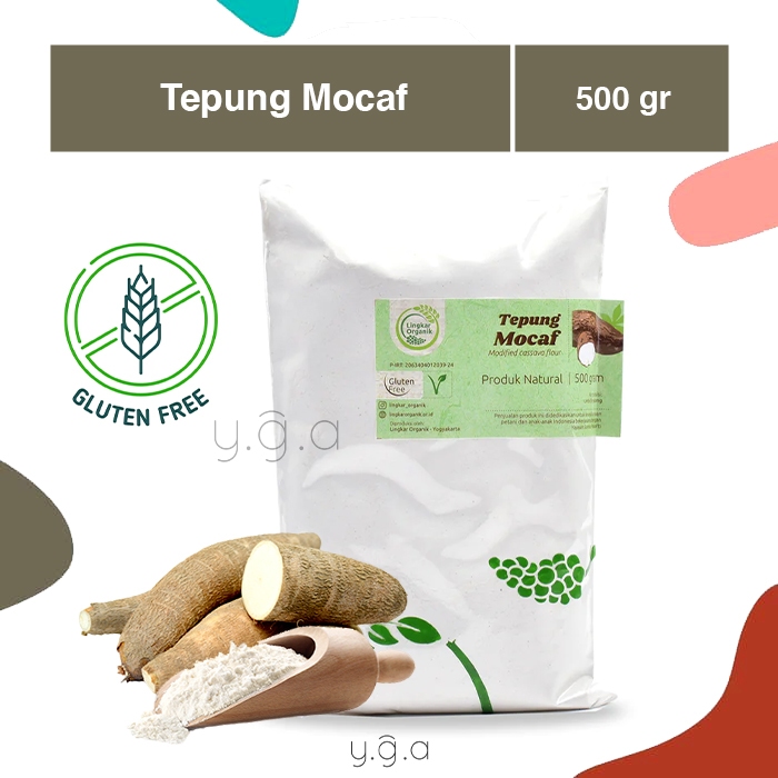 

Tepung Mocaf (Gluten Free) Lingkar Organik 500gr / MOKAF