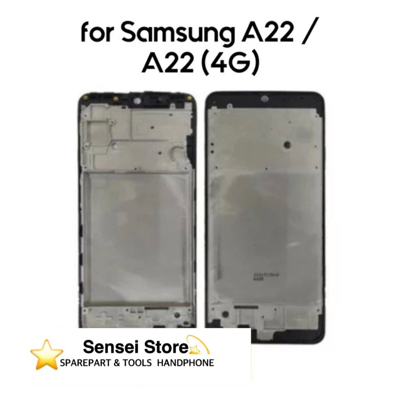 Frame Tatakan Lcd Tulang Tengah Dudukan Mesin Samsung Galaxy A22 | Samsung A22 4G