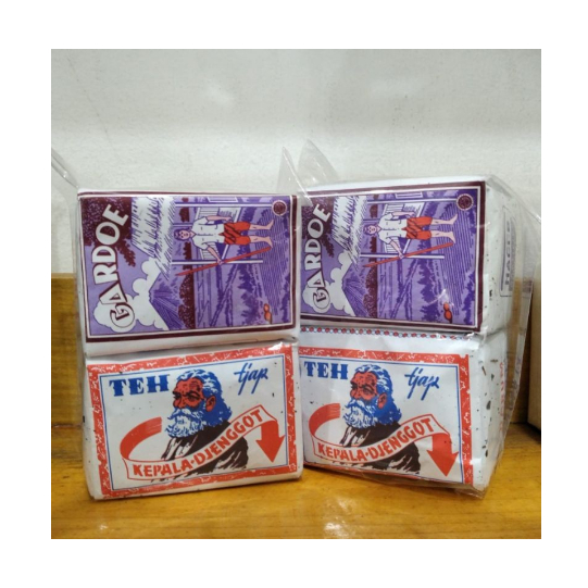 

PAKET 2 TEH - GARDOE - TJAP KEPALA DJENGGOT - BERAT 80GR PER PACK