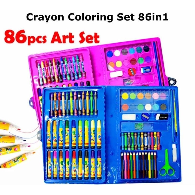 

crayon coloring set 86 in 1