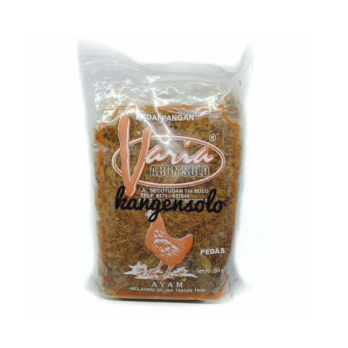 

ABON AYAM/DAGING AYAM SUWIR/ VARIA / 250 GR / KHAS SOLO
