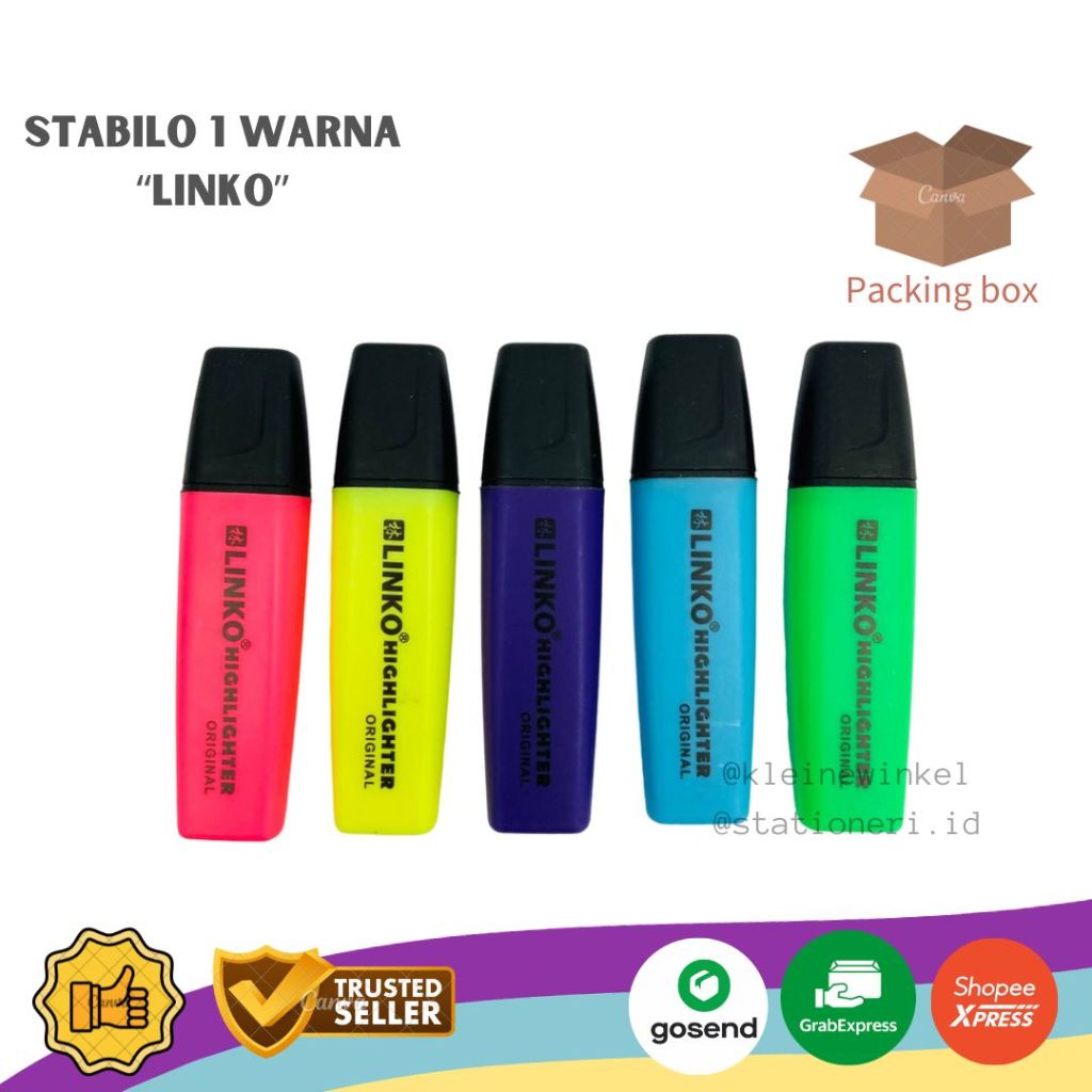 

Highlighter Stabilo Linko 1 Warna [ 1 PCS ]