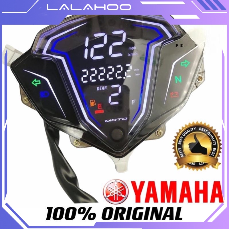 100% PNP Sahaja/Yamaha SRL115Fi/SRL115Z Digital Meter/ LED Meter/ Speedometer/ Jupiter Z1/ Lagenda 115 Fi/ Demak dvs110 bla
