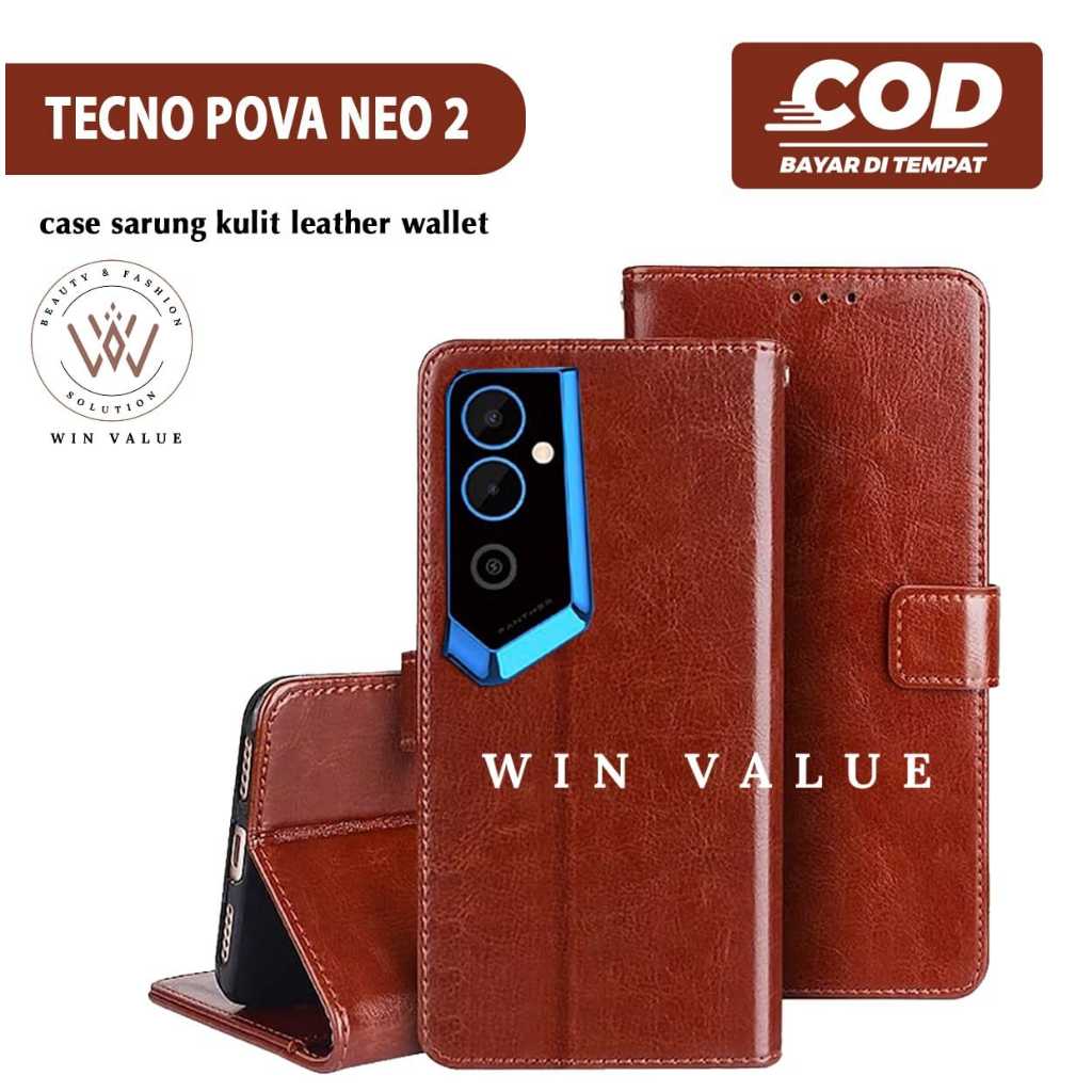 Tecno Pova Neo 2 Tecno Pova Neo 3 Case Cover Kulit Sarung Buku Flip Case Tecno Pova Neo 2 Tecno Pova