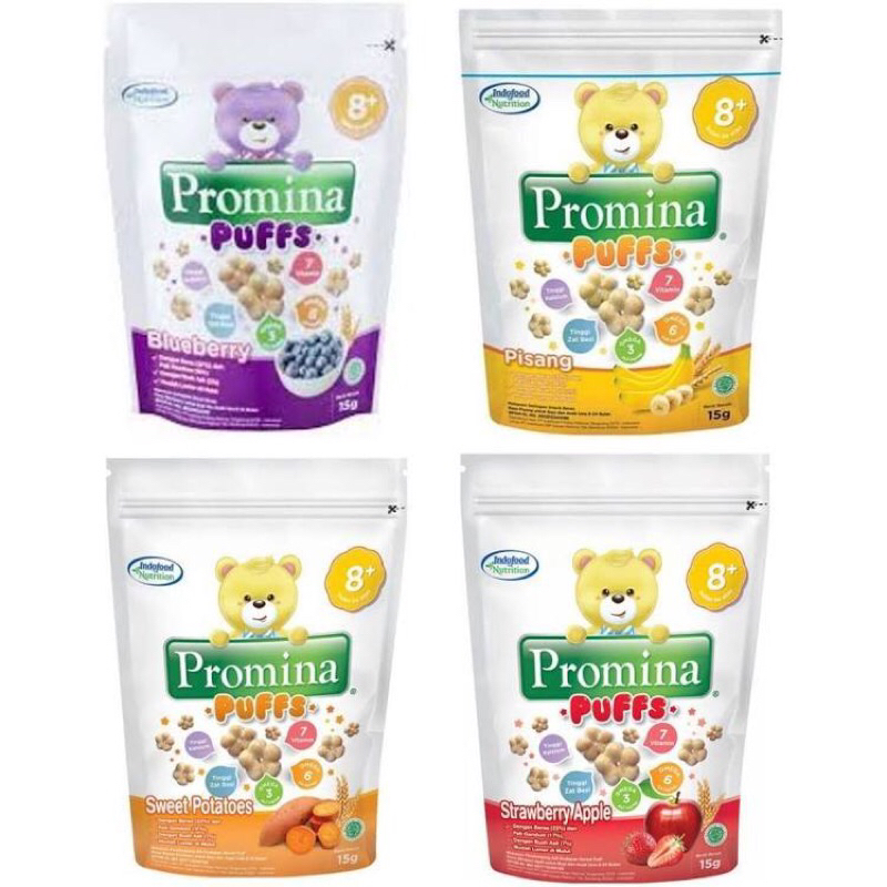 Promina Puffs - Cemilan Bayi 8+