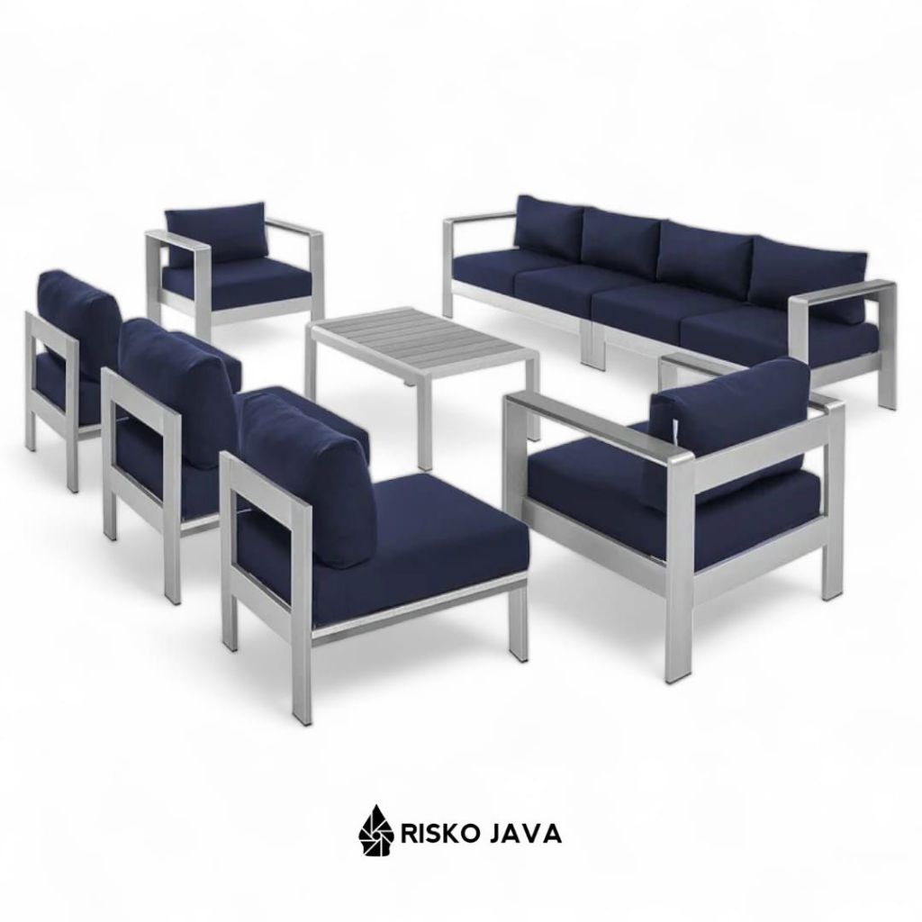 Set Sofa Kayu Jati / Set Sofa Minimalis / Set Sofa Tamu Minimalis / Set Sofa Tamu + Meja | GARNACHO