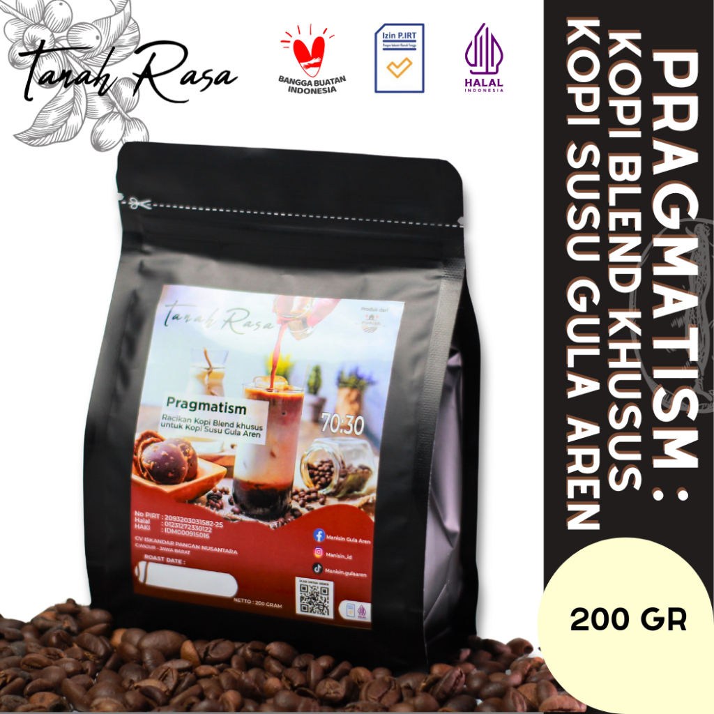 

Tanah Rasa - Pragmatism Biji Kopi Blend Khusus Kopi Susu Gula Aren