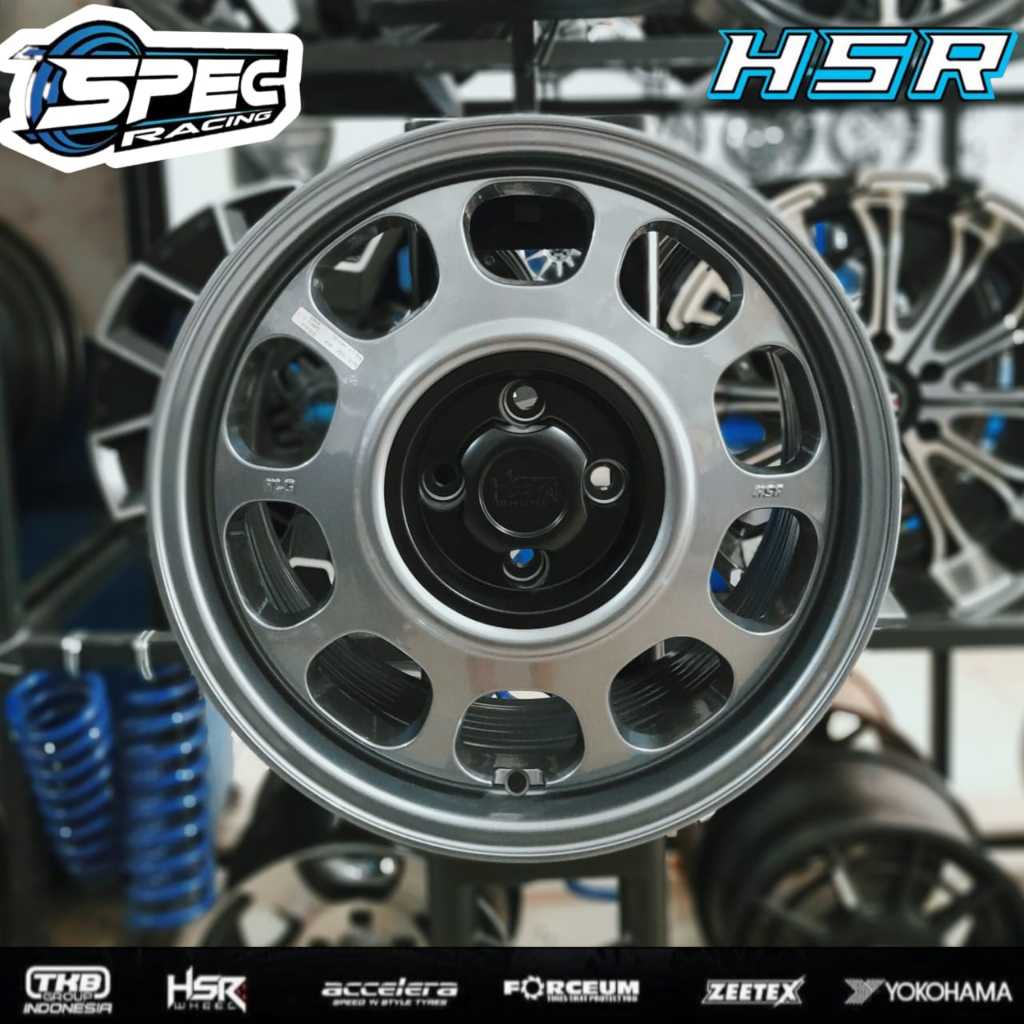 Velg Mobil Racing Ring 15 Untuk Carry Colt Eterna Galant Kijang LGX Avanza Maestro Xenia Evalia Velo