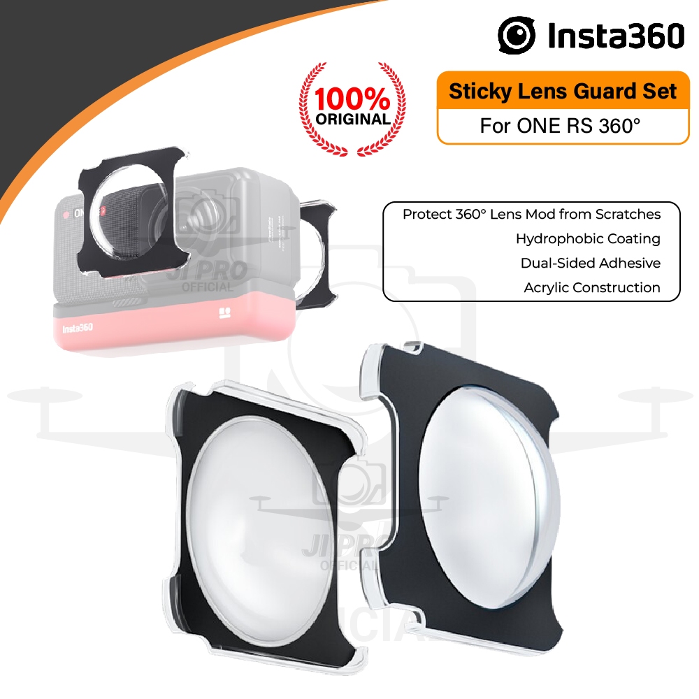 Insta360 Sticky Lens Guard Set for ONE RS 360° Lens Mod Lensguard