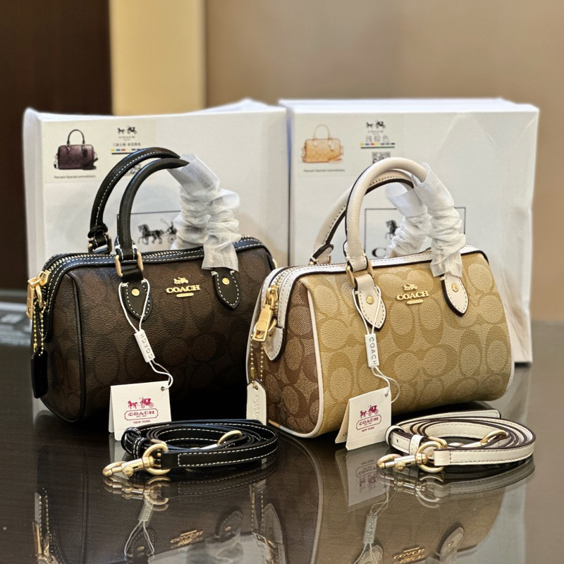 Olivia Sophie Tas CO Speedy Mini Shoulder Bag Premium Wanita Import + Box