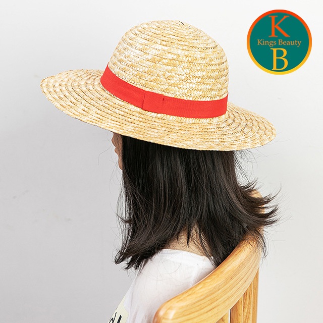 Original Topi Jerami Luffy Anime One Piece / Cosplay One Piece / Kostum Anime