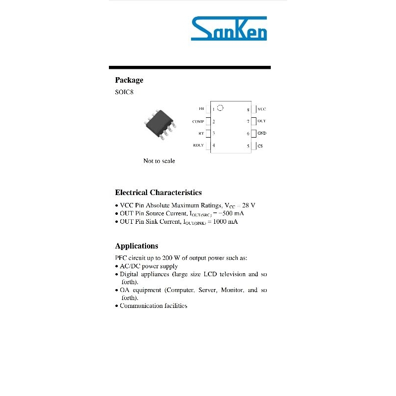 SC2005 ic PFC adaptor/psu
