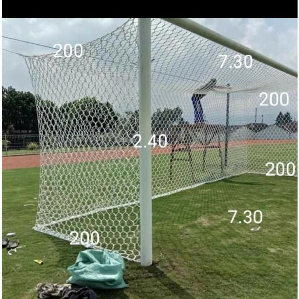 NEW JARING GAWANG SOCCER BALL NET IMPORT BAHAN POLYSTER + TAS IMPORT