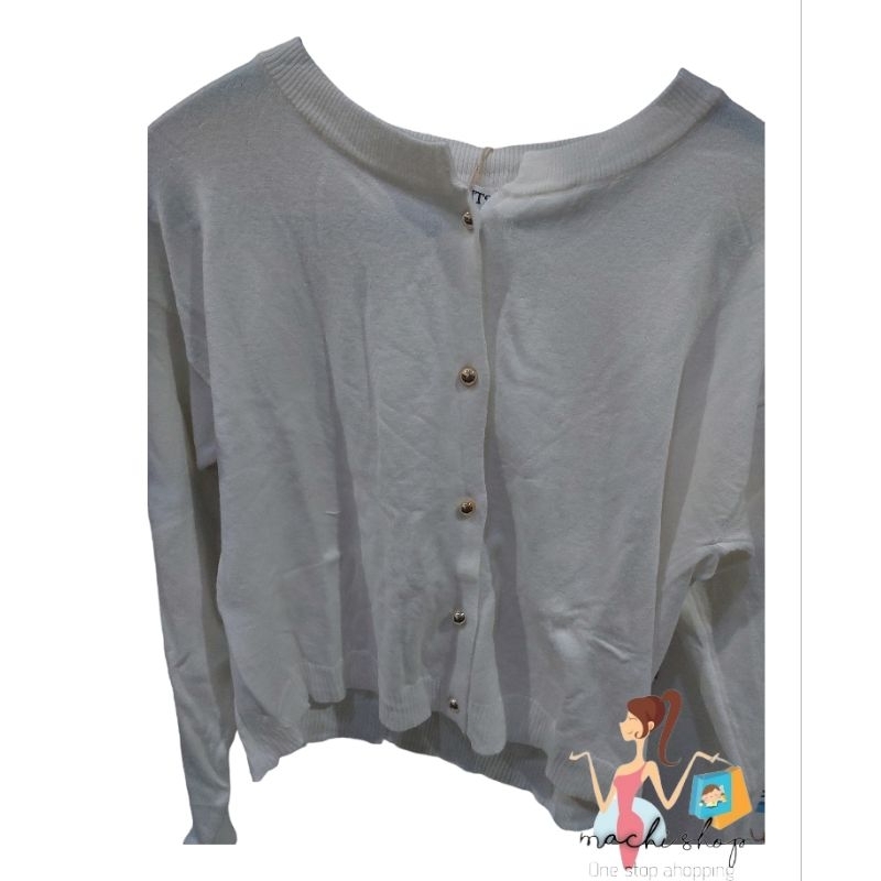 *Cardigan giants ori thai sisa putih