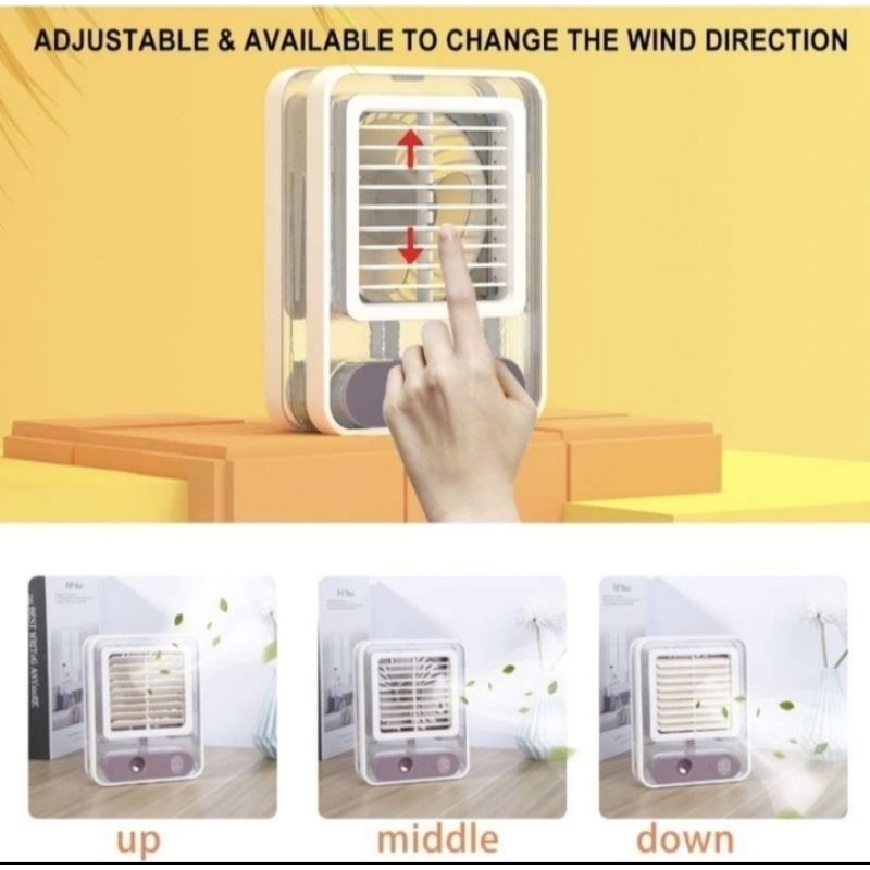 KIPAS AC PORTABLE / KIPAS PORTABLE / KIOAS HUMIDIFIER / KIPAS MINI / KIPAS AC MINI