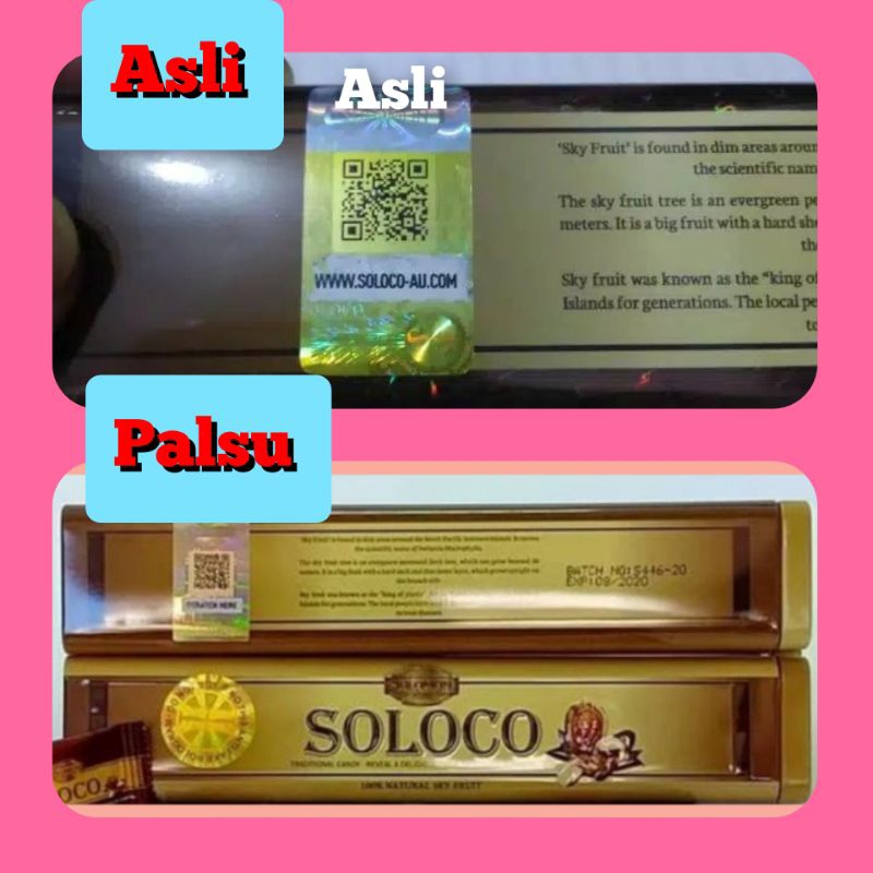 SOLOCO AU ORIGINAL - SOLOCO PERMEN CANDY ASLI - OBAT PRIA