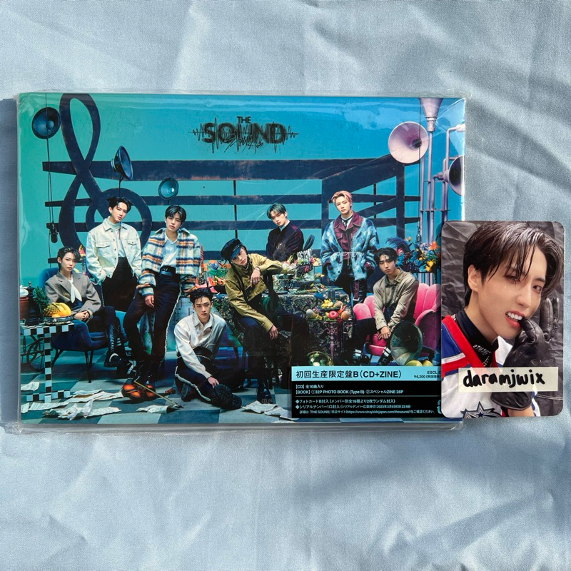 stray kids skz japan album the sound limited B ver (sealed) bang chan leeknow changbin hyunjin han j