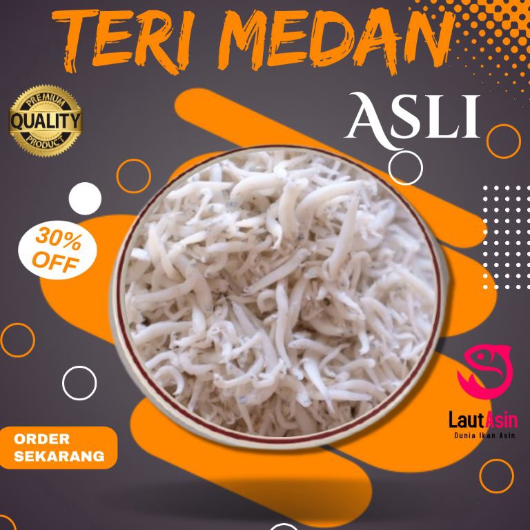 

TERBARU Ikan Teri Medan Asli Kualitas Super Premium