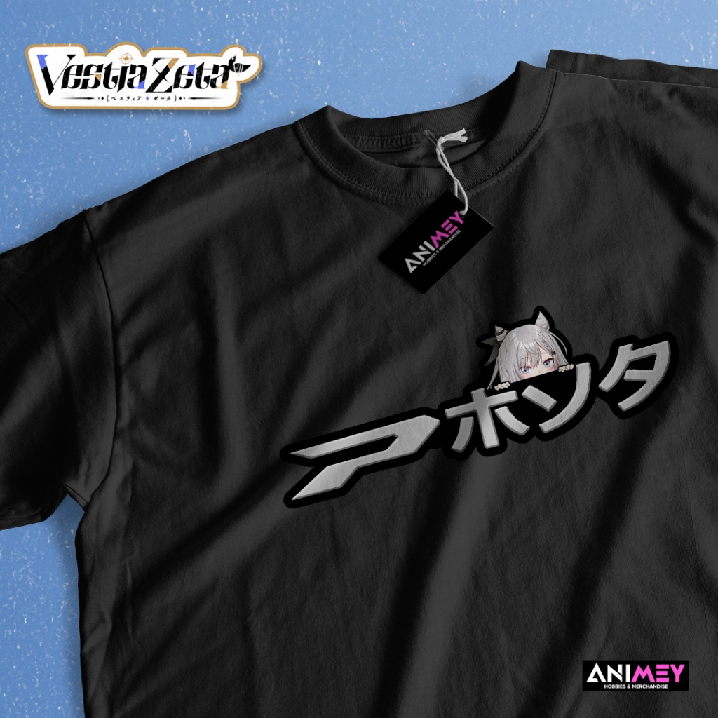 Kaos Vestia Zeta Logo PCX Japan / kaos anime / kaos motor