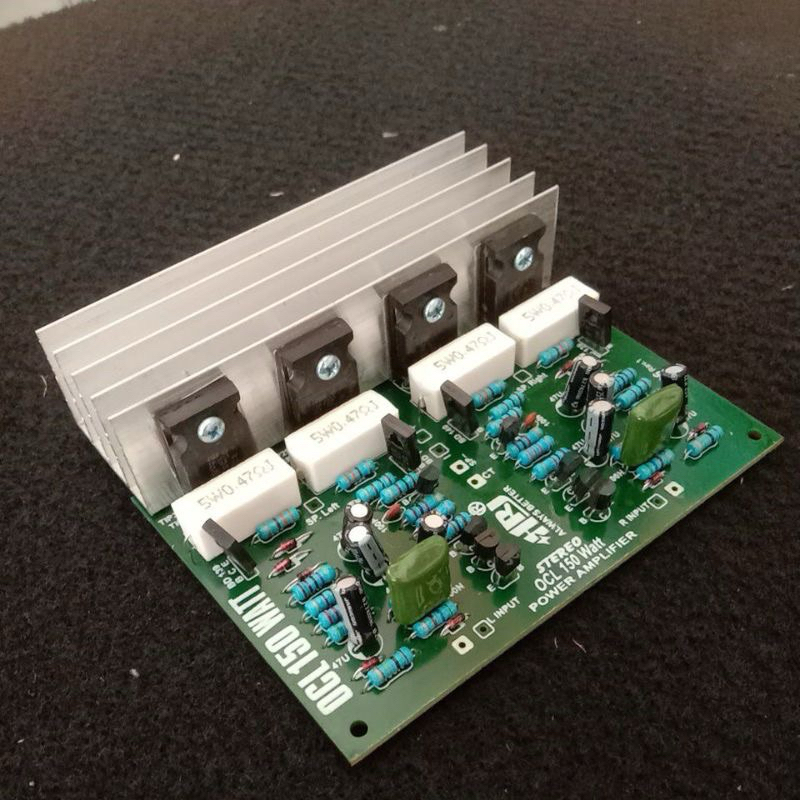 Kit Driver Power 150 watt Stereo PLUS TRANSISTOR FINAL