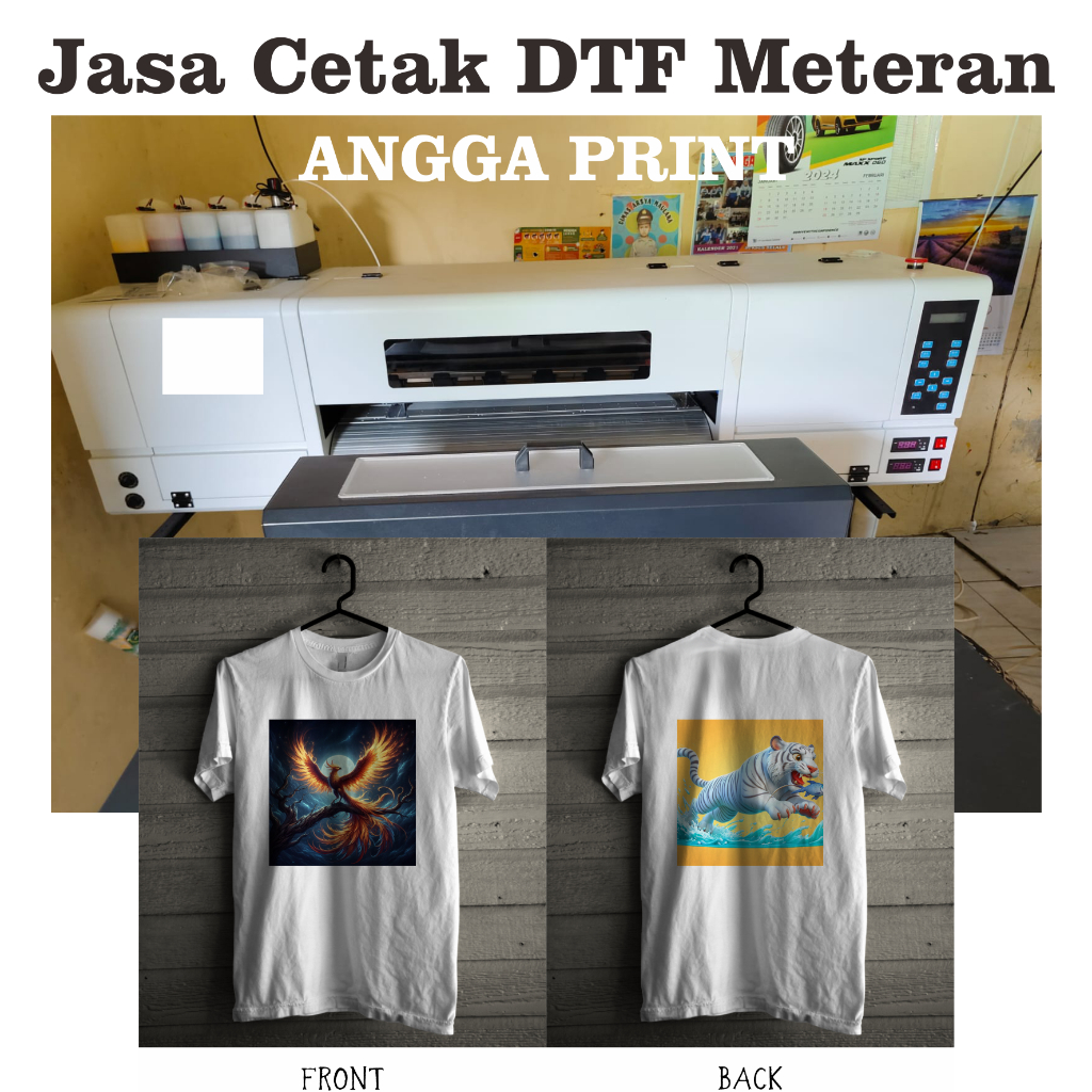 CETAK DTF PRINT DTF METERAN
