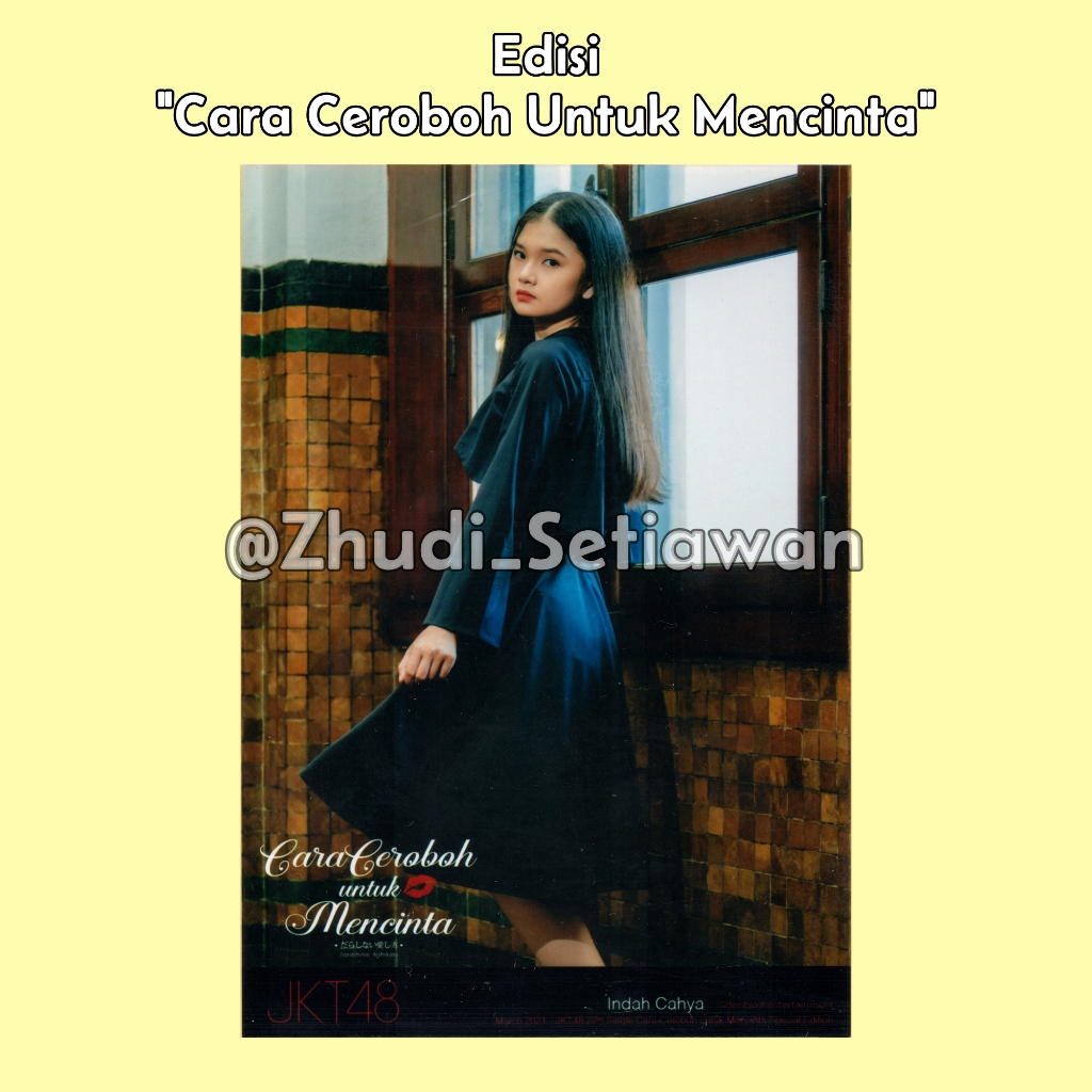 Photopack Indah JKT48 Darashinai Aishikata / Cara Ceroboh Untuk Mencinta