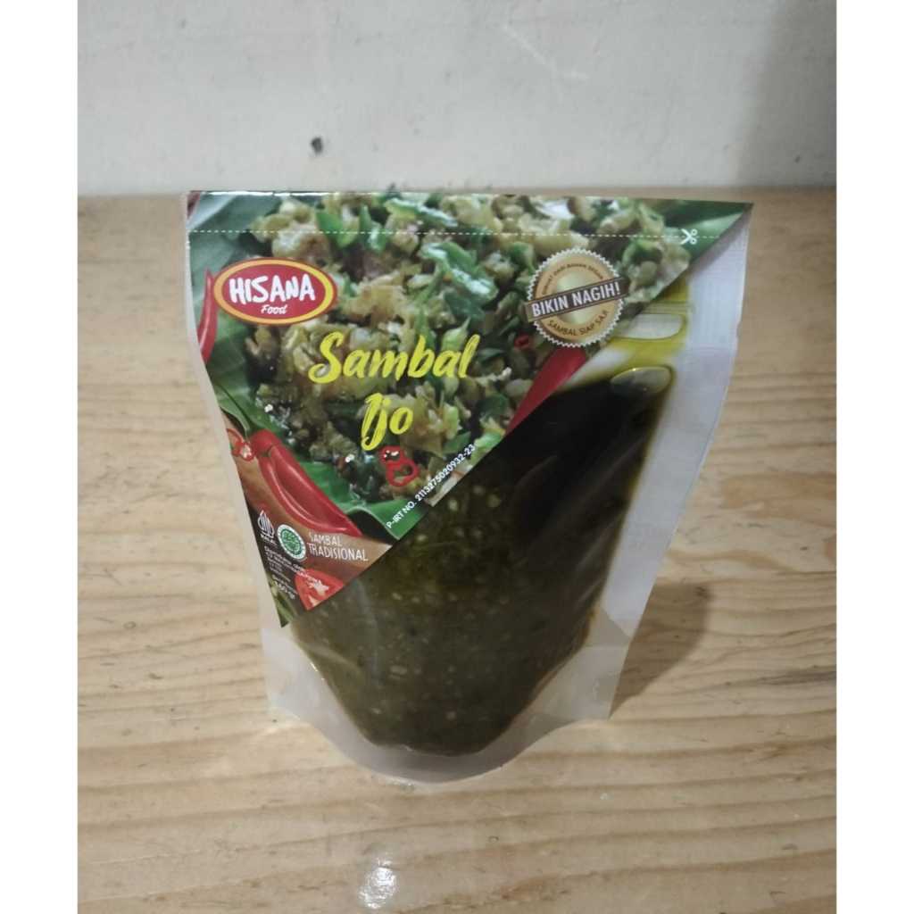 

Sambal ijo HIsana / Hejo Hisana Pouch 160 g