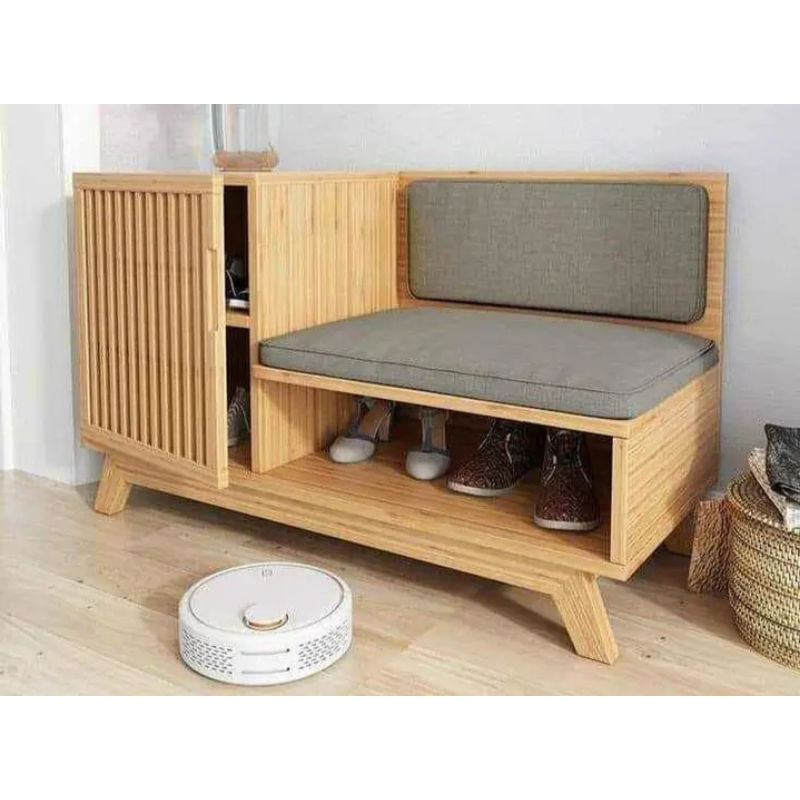 Meja Kabinet/Rak Sepatu Jati/Rak Kayu Jati Solid