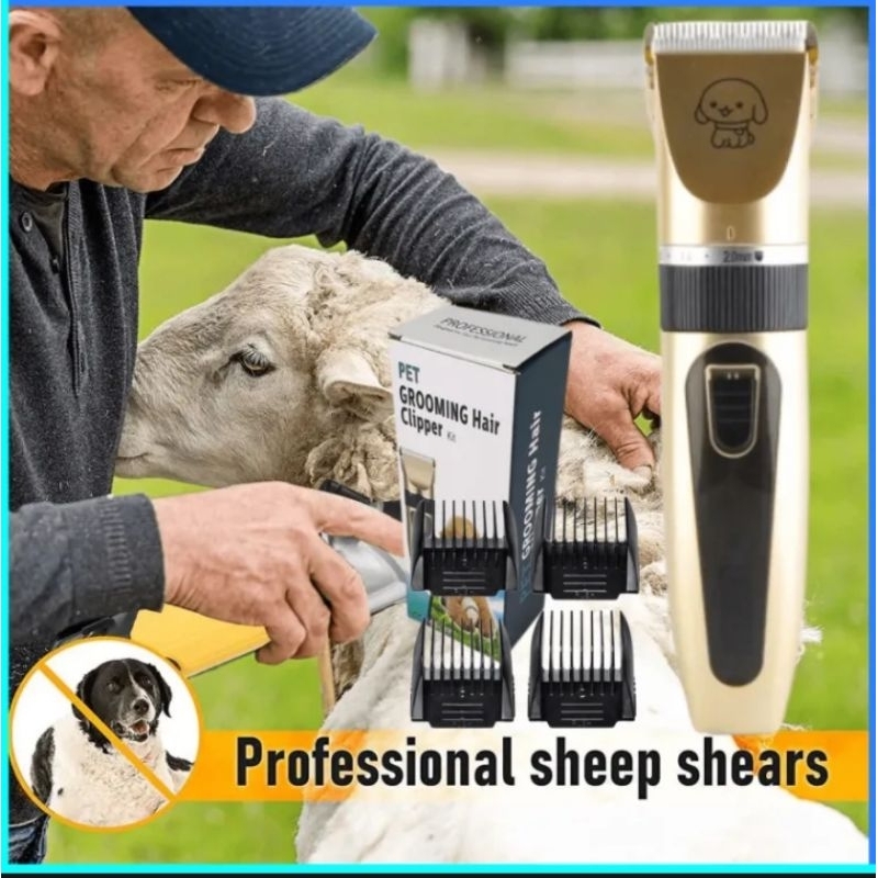 COD Cepat NICREW Alat Cukur Elektrik Bulu Hewan Grooming Hair Clipper Adjustable / Alat Cukur Domba 