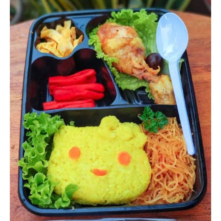 

Cuci gudang nasi kuning bento