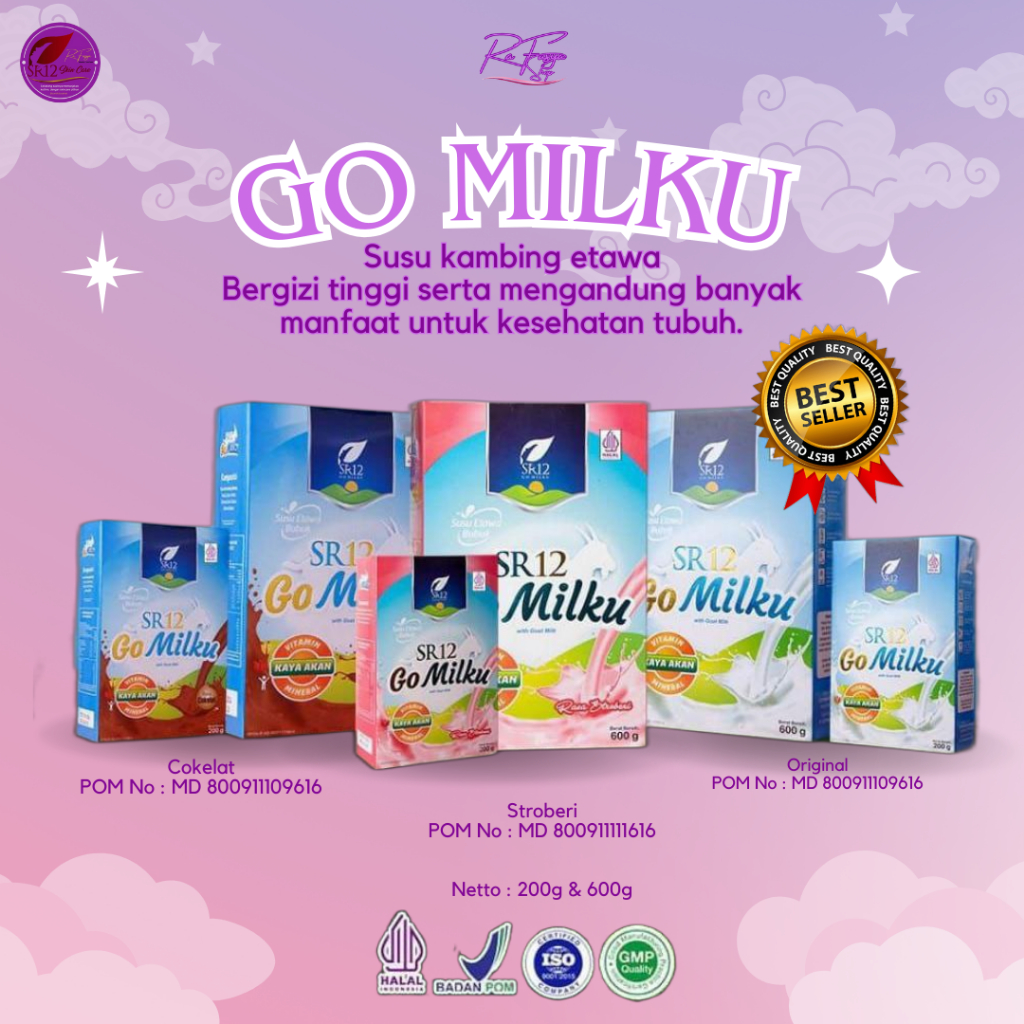 

Go Milku SR12 Halal Susu Kambing Etawa Premium Meningkatkan Kesehatan Inmun Aman Bumil Busui