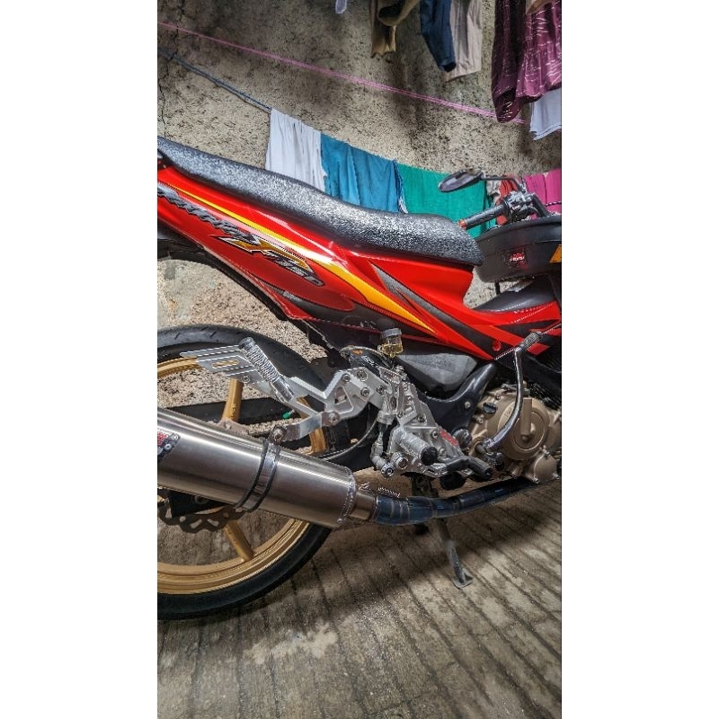 underbone racing boy RCB s3 Suzuki satria Fu Karbu dan injeksi