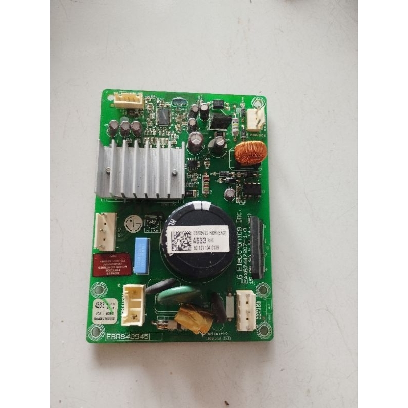 PCB MODUL FREEZER LG INVERTER 6 RAK EBR8429 4533 bisa untuk 4580 dan 4552 barang ORIGINAL