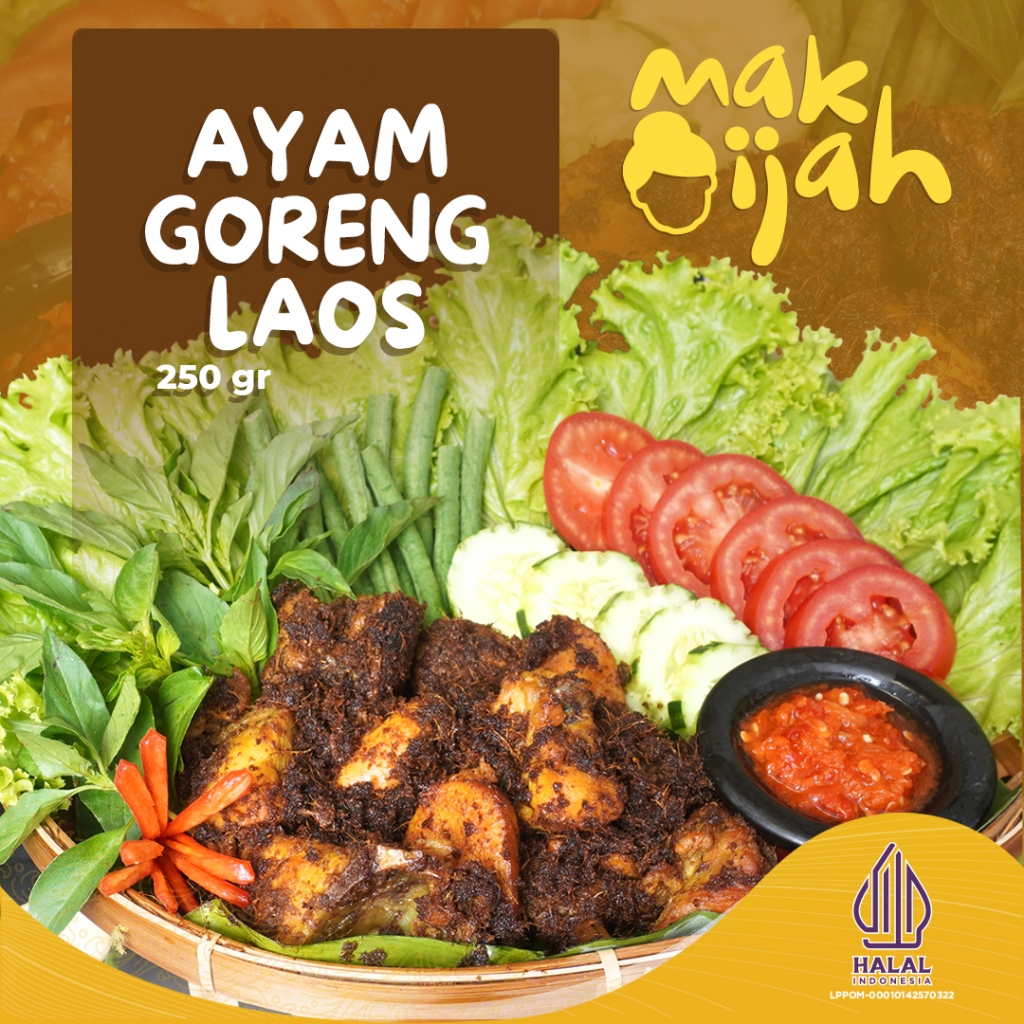 

AYAM GORENG LAOS LENGKUAS STERIL TANPA PENGAWET SIAP MAKAN PRAKTIS HEMAT NIKMAT