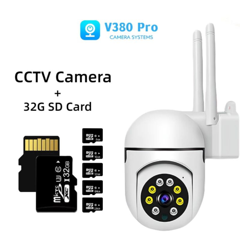 CAMERA CCTV V380 PRO + SD CARD 32 GB