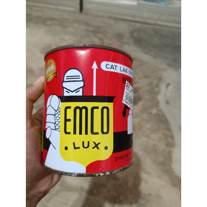 Obral Cat Emco Lux / cat kayu / cat besi kemasan 1kg